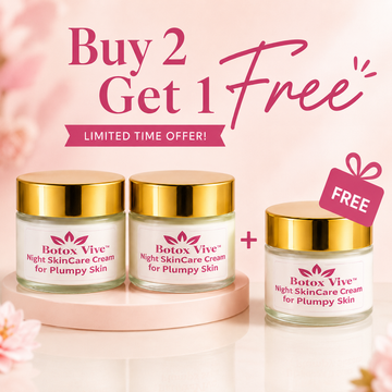 Buy 2 BotoxVive Night SkinCare get 1 free