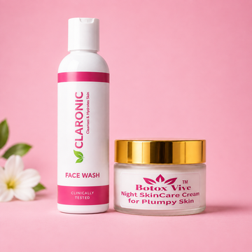BotoxVive Night SkinCare + Clarionic Face Wash Combo
