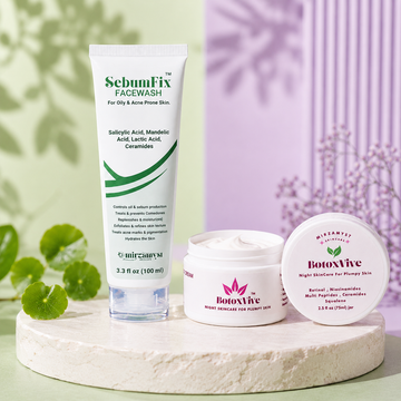 SebumFix Face Wash + BotoxVive Night SkinCare Combo