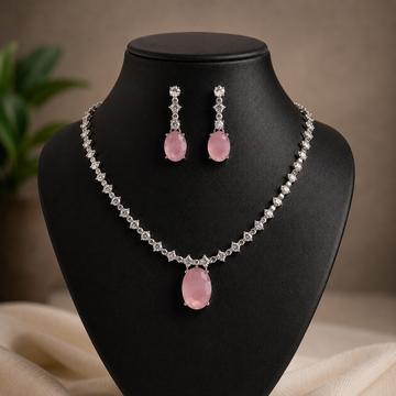 White Gold Plated Jewelry Set