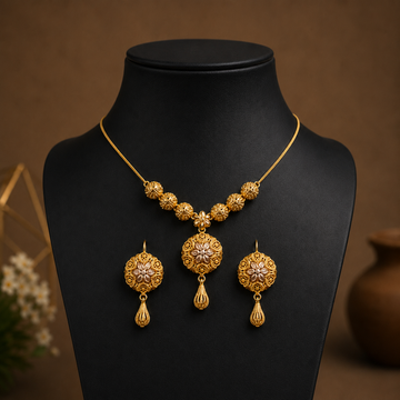 Luxury Gold Plated Jewelry Set